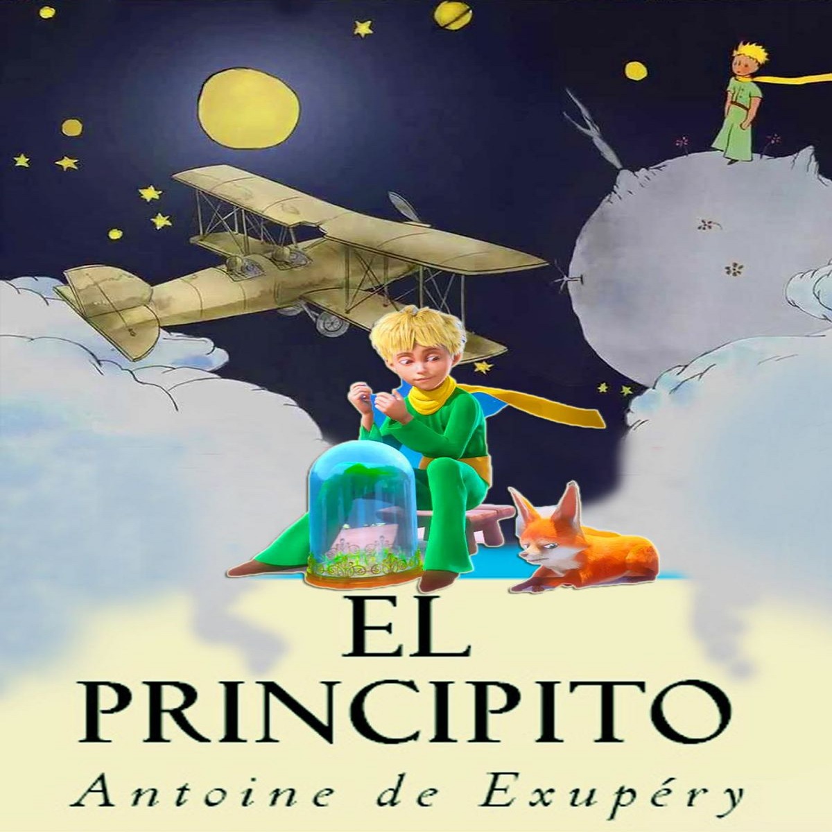 El Principito Novela Para Niños Con Bellas Ilustraciones